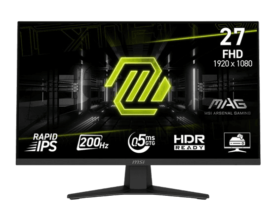 MSI MAG 274F 27″ 200HZ FHD RAPID IPS 0.5MS